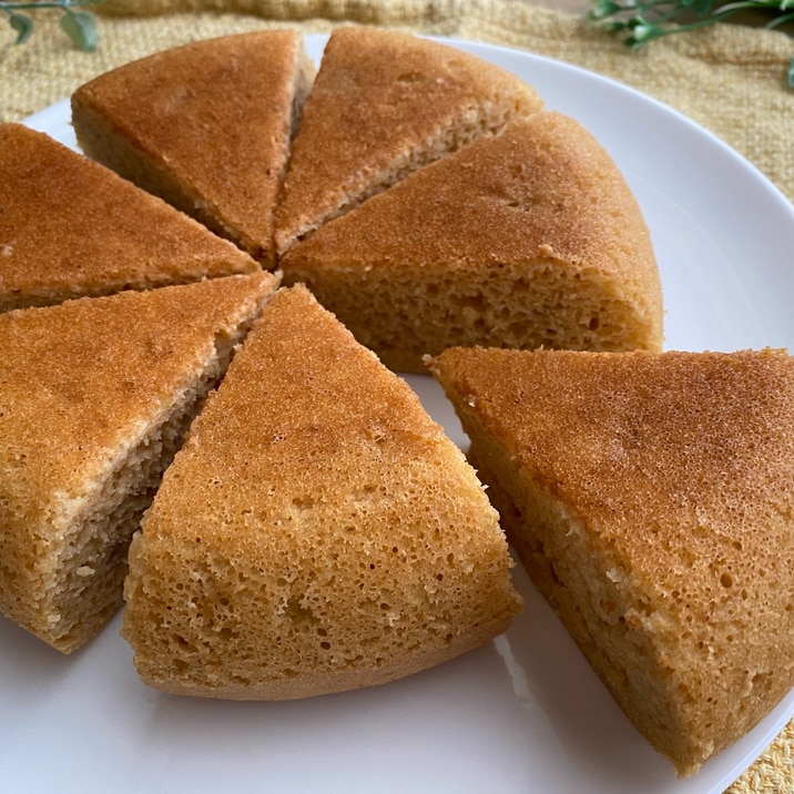 炊飯器で簡単！きな粉バナナケーキ♡